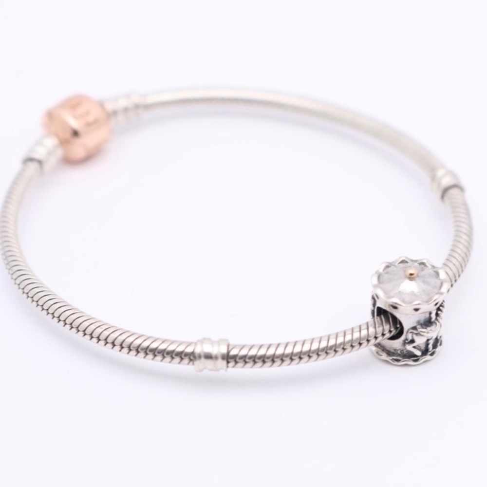 Authentic PANDORA Sterling Silver Carousel Charm - 791236 - Picture 8 of 10